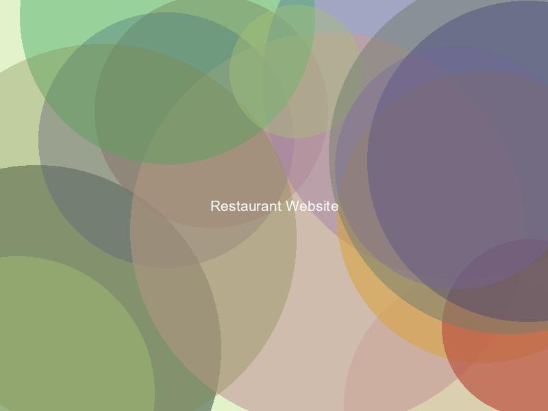 Restaurant Website